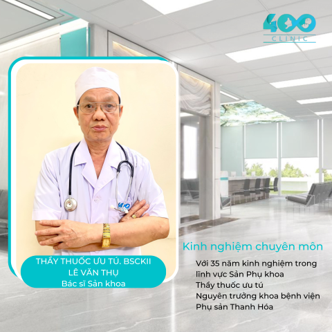 Thầy thuốc ưu tú – Bác sĩ CKII Lê Văn Thụ – Nguyên trưởng phòng KHTH – Bệnh viện Phụ sản Thanh Hoá chuyên khám nam khoa tại Thanh Hoá