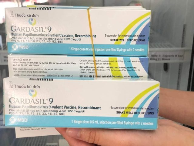 vaccine hpv Gardasil 9 tại phòng khám 400