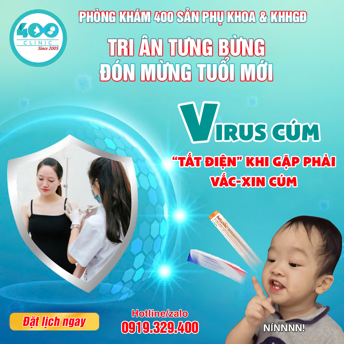 Tiêm phòng cúm ở Thanh Hóa