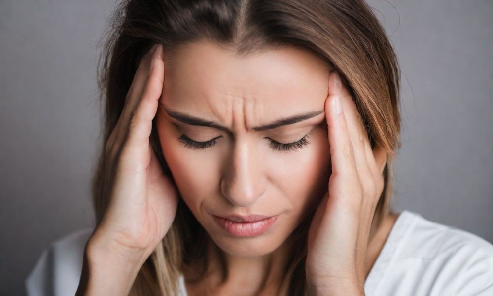 Đau đầu là dấu hiệu sớm của việc mang thai.
