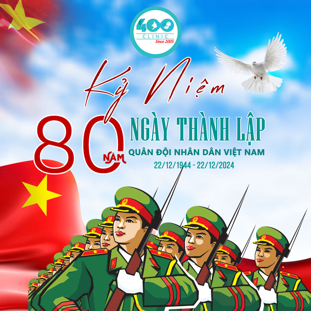 Chúc mừng 80 năm ngày thành lập Quân Đội Nhân Dân Việt Nam (22/12/1944 – 22/12/2024)