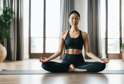 Yoga có thể giúp giảm căng thẳng liên quan đến rong kinh.