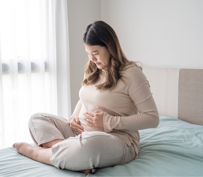 Phụ nữ mang thai có nguy cơ cao mắc lộ tuyến do nồng độ estrogen trong cơ thể tăng cao