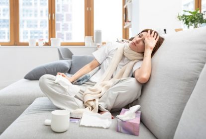 Cúm khiến người bệnh mệt mỏi, khó chịu